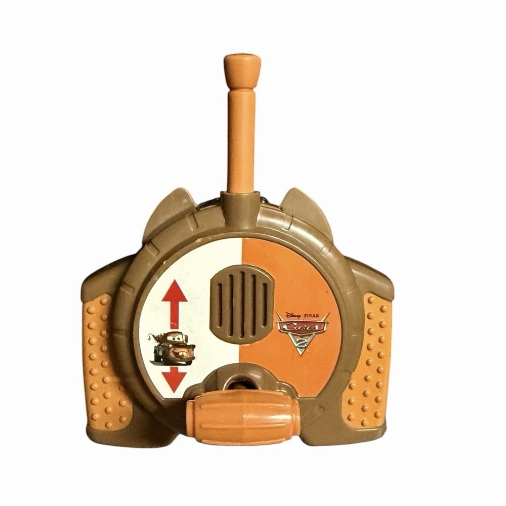 GeoTrax Disney Pixar Cars Tow Mater RC Remote‎ Control Only 2010 Mattel WORKS